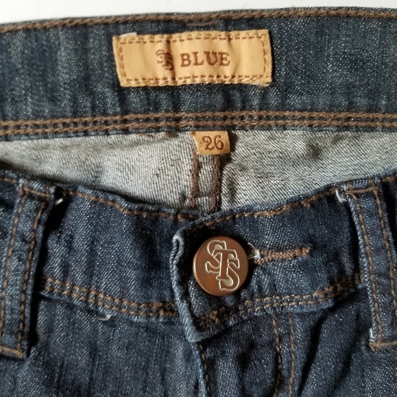 ☀️ STS Blue Dark Wash Denim Bermuda Shorts - Picture 6 of 6
